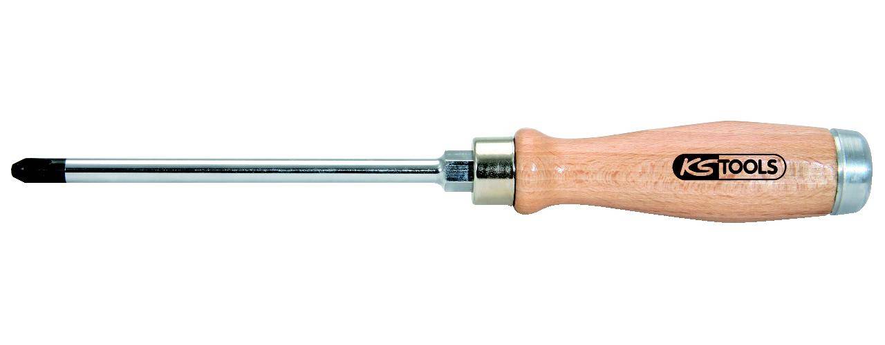 KS TOOLS ERGOTORQUE WOODmax Schlag-Schraubendreher, PH3