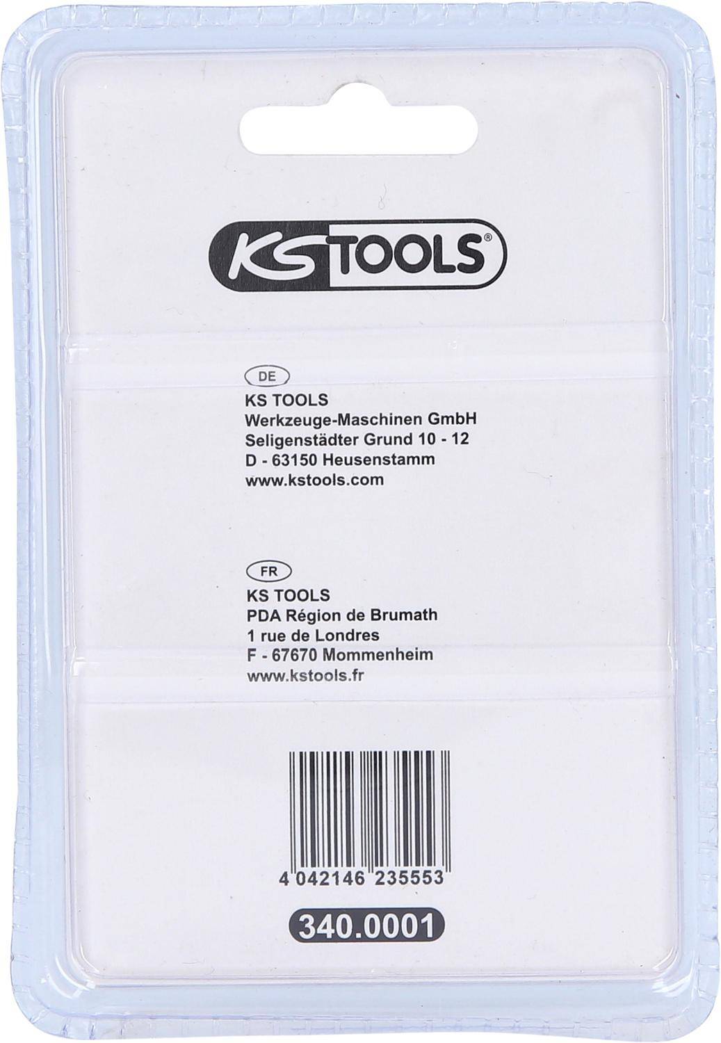 KS TOOLS Stahldrahttopfbürste 0,3mm, Ø 38mm