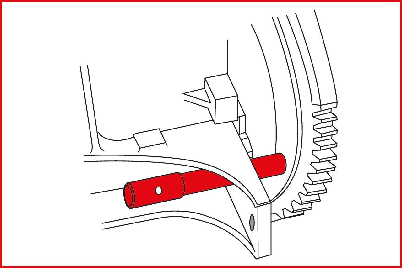 KS TOOLS Motoreinstell-Werkzeug-Satz fr BMW, 3-tlg