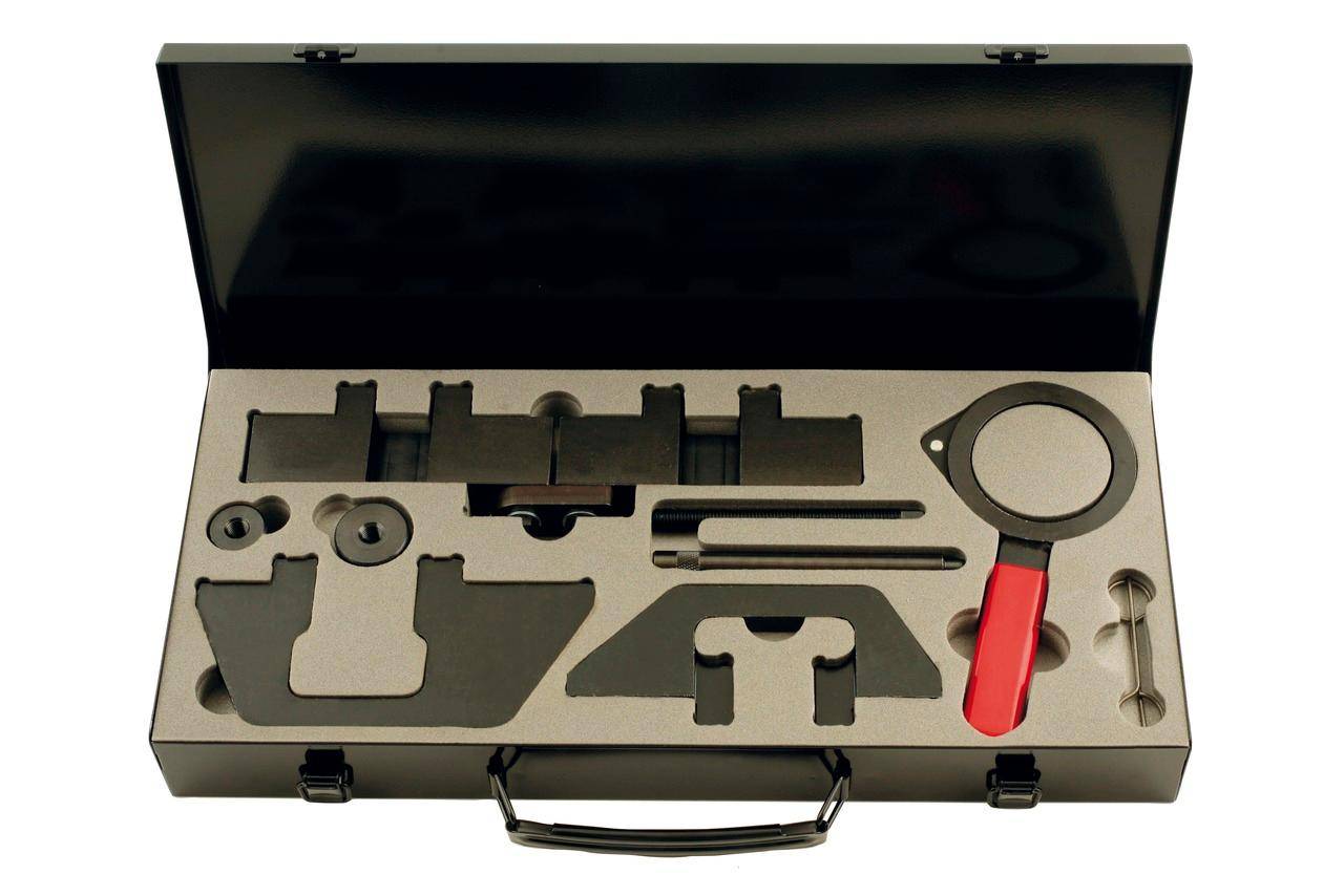 KS TOOLS Motoreinstell-Werkzeug-Satz fr BMW, 11-tlg
