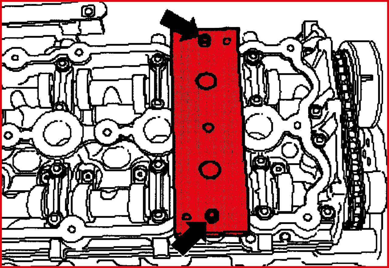 KS TOOLS Motoreinstell-Werkzeug-Satz fr VAG, 6-tlg Audi 2,0 Motoren