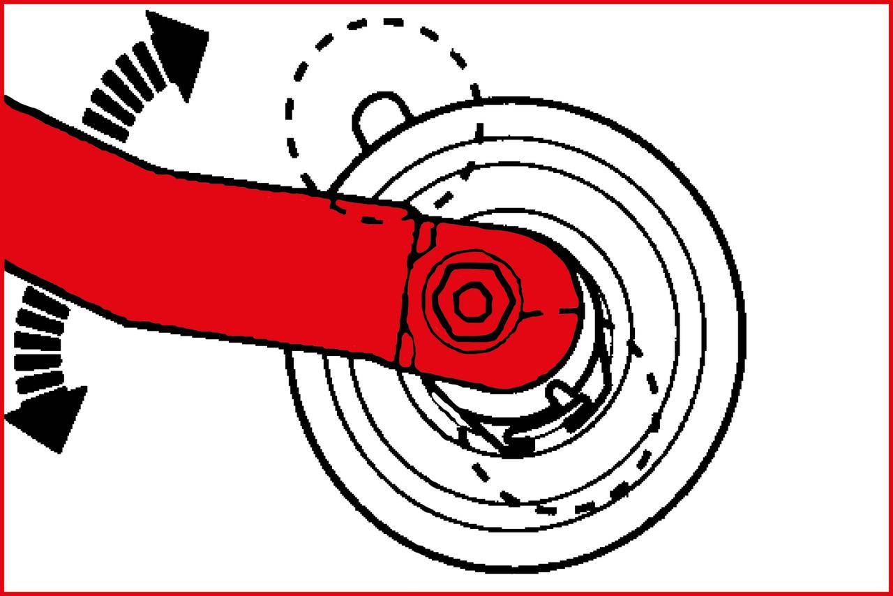 KS TOOLS Motoreinstell-Werkzeug-Satz fr VAG, 6-tlg Audi 2,0 Motoren