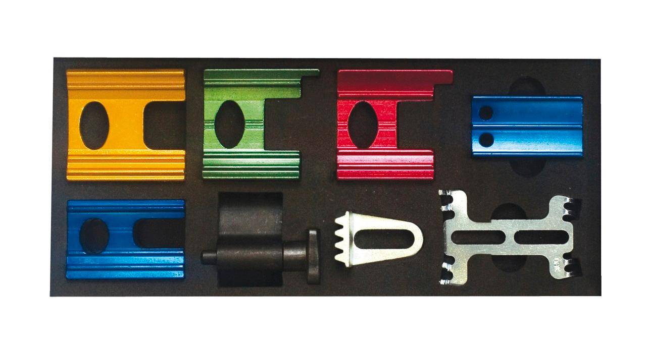 KS TOOLS Universal - Zndzeitpunkt-Einstell-Satz - Benzinmotoren, 9-tlg