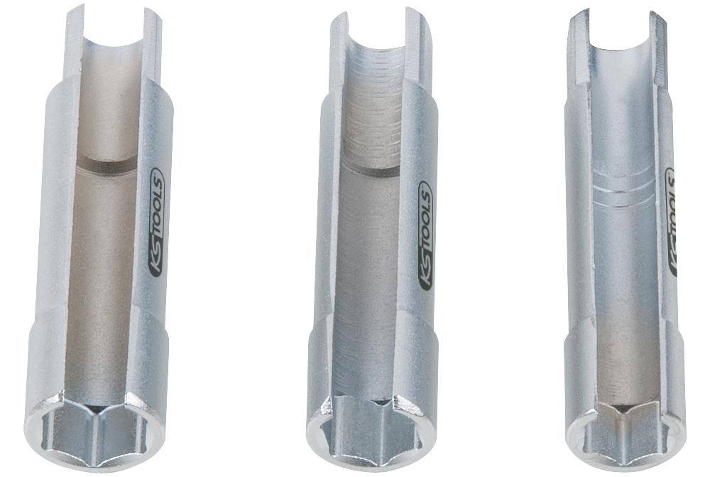 KS TOOLS Spezial-Glühkerzen-Stecknuss-Satz, 3-tlg