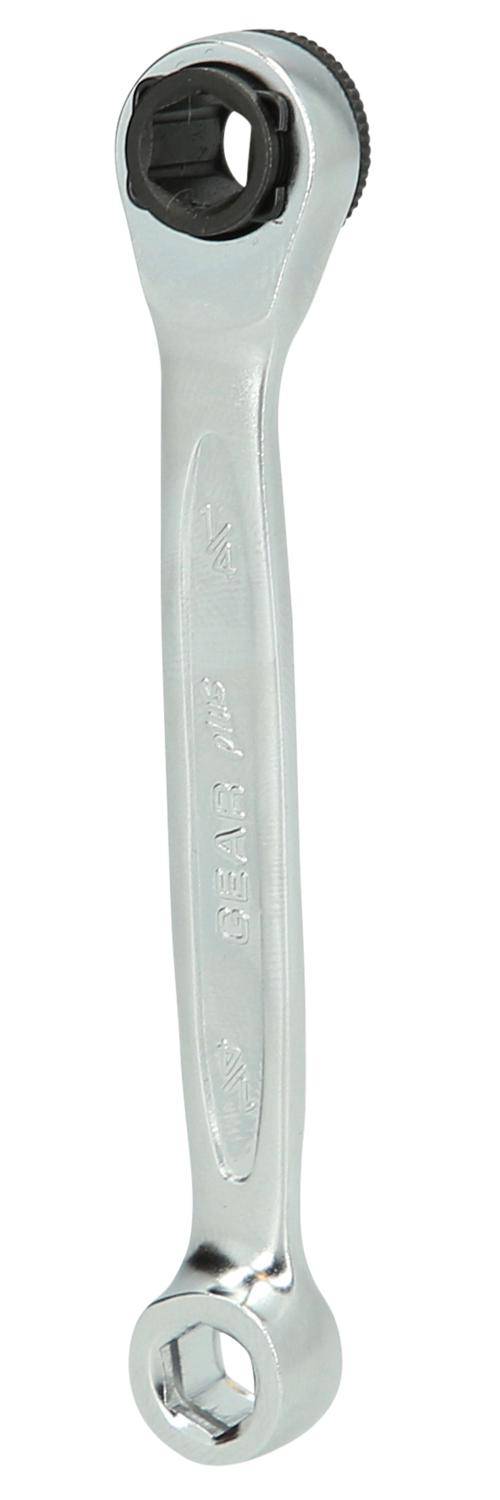 KS TOOLS GEARplus Mini-Bit-Umschalt-Ratschenringschlssel 1/4"x1/4"