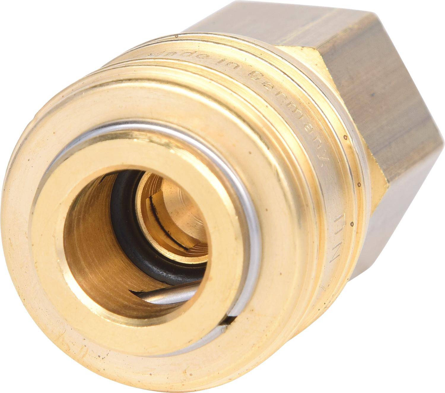 KS TOOLS Messing-Kupplung mit Innengewinde, G1/4"IG