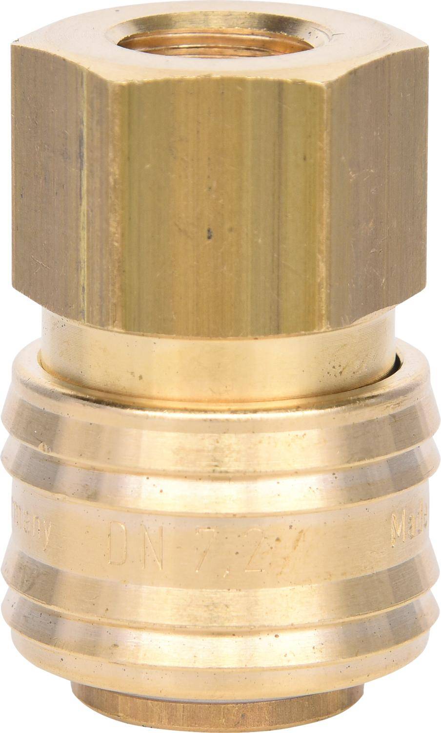 KS TOOLS Messing-Kupplung mit Innengewinde, G1/4"IG