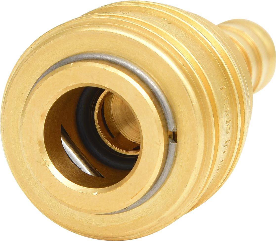 KS TOOLS Messing-Kupplungen mit Schlauchtülle, Ã˜9mm (515.3487)