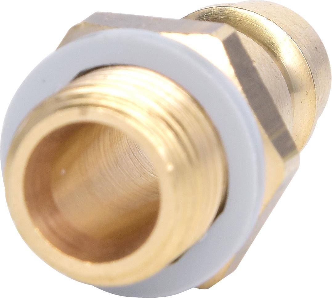 KS TOOLS Messing-Stecknippel mit Auengewinde, G1/4"AG