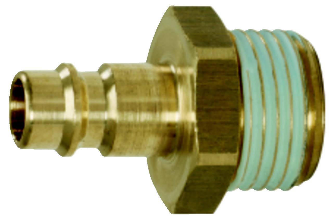 KS TOOLS Messing-Stecknippel mit Auengewinde, G3/8"AG