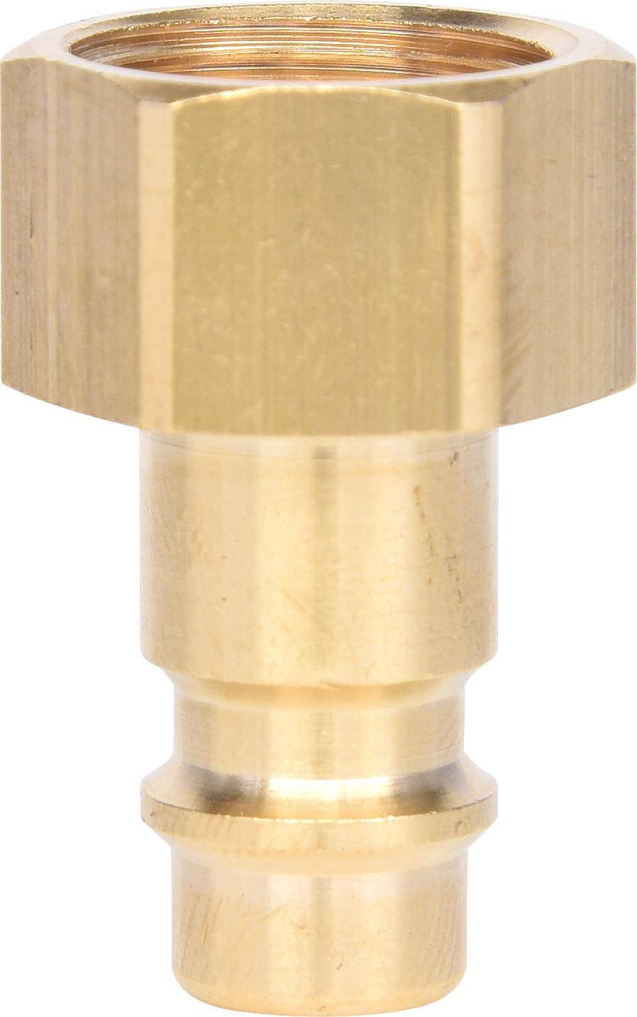 KS TOOLS Messing-Stecknippel mit Innengewinde, G3/8"IG