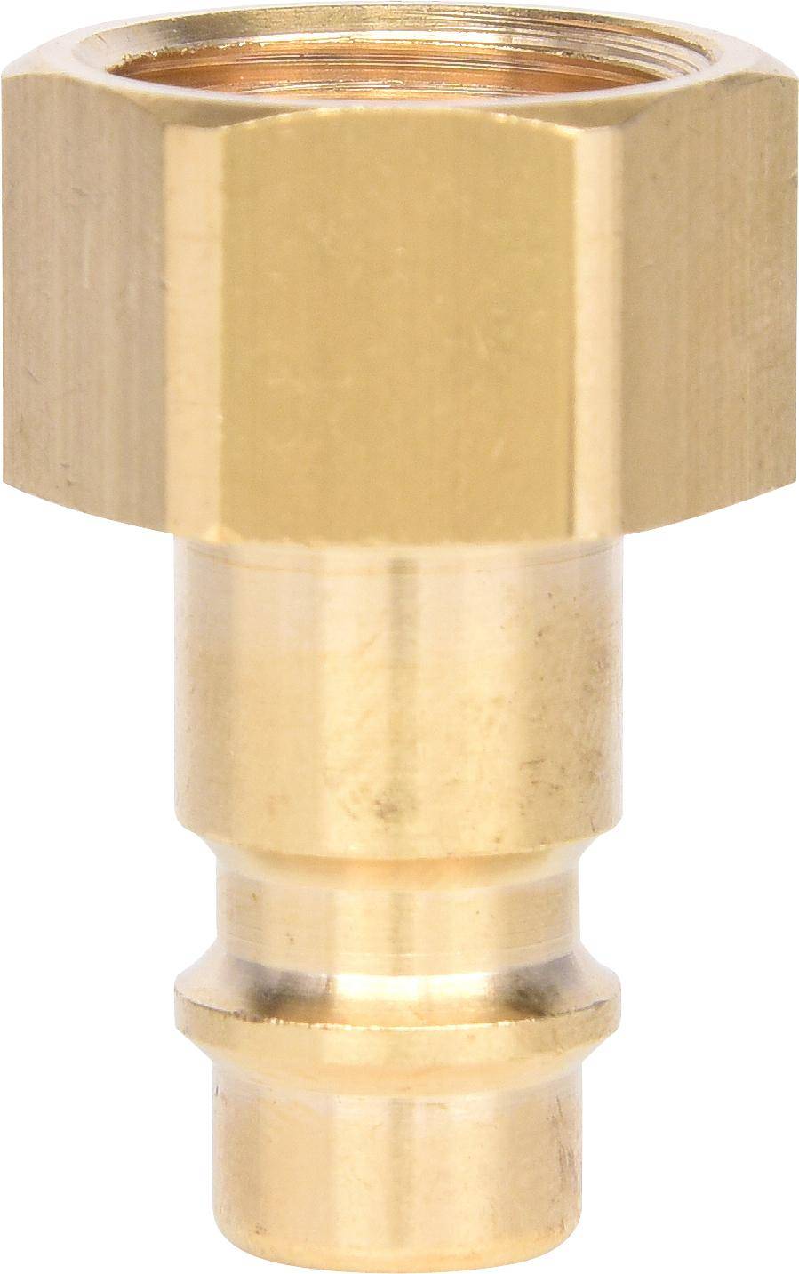 KS TOOLS Messing-Stecknippel mit Innengewinde, G3/8"IG