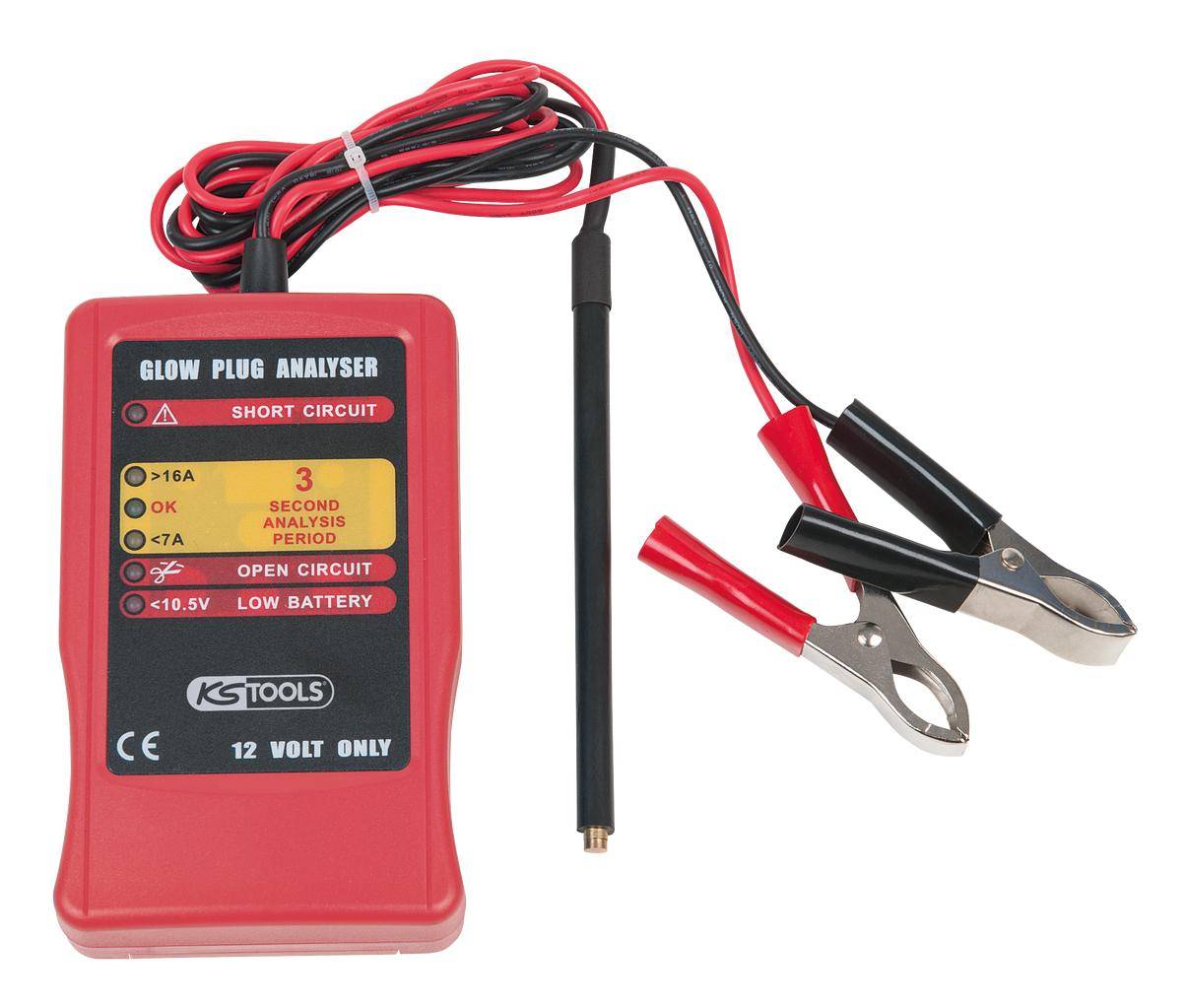 KS TOOLS Glühkerzen-Prüfgerät