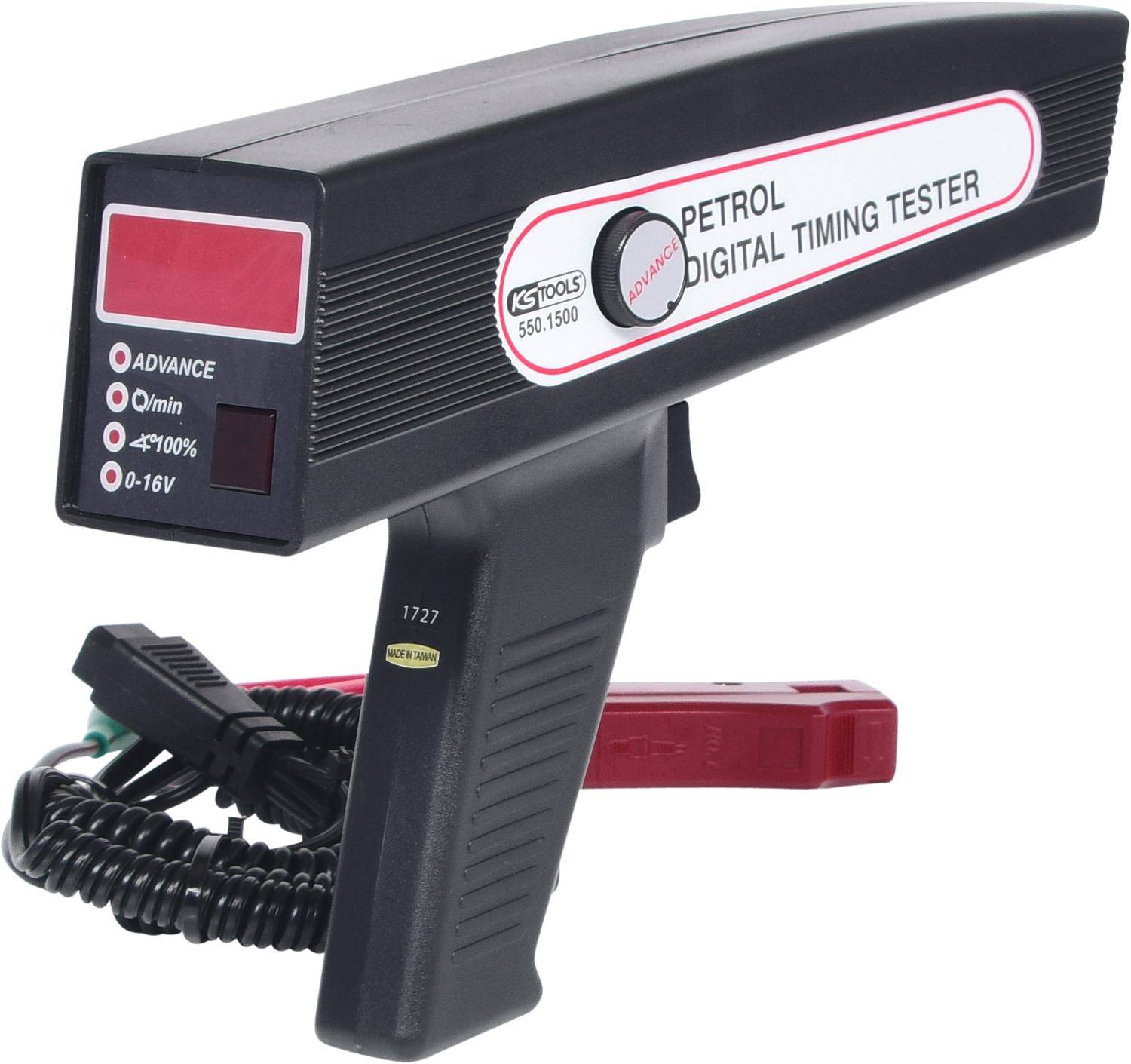 KS TOOLS Digitale Zndzeitpunktpistole (Stroboskop) mit LED-Anzeige
