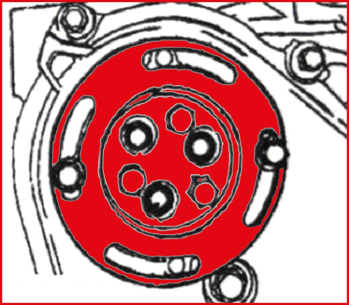 KS TOOLS Wasserpumpen-Fixier-Werkzeug fr Opel