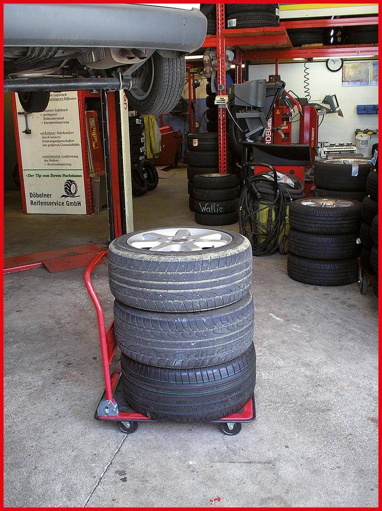KS TOOLS Plattformwagen für Lager und Werkstatt, 150kg