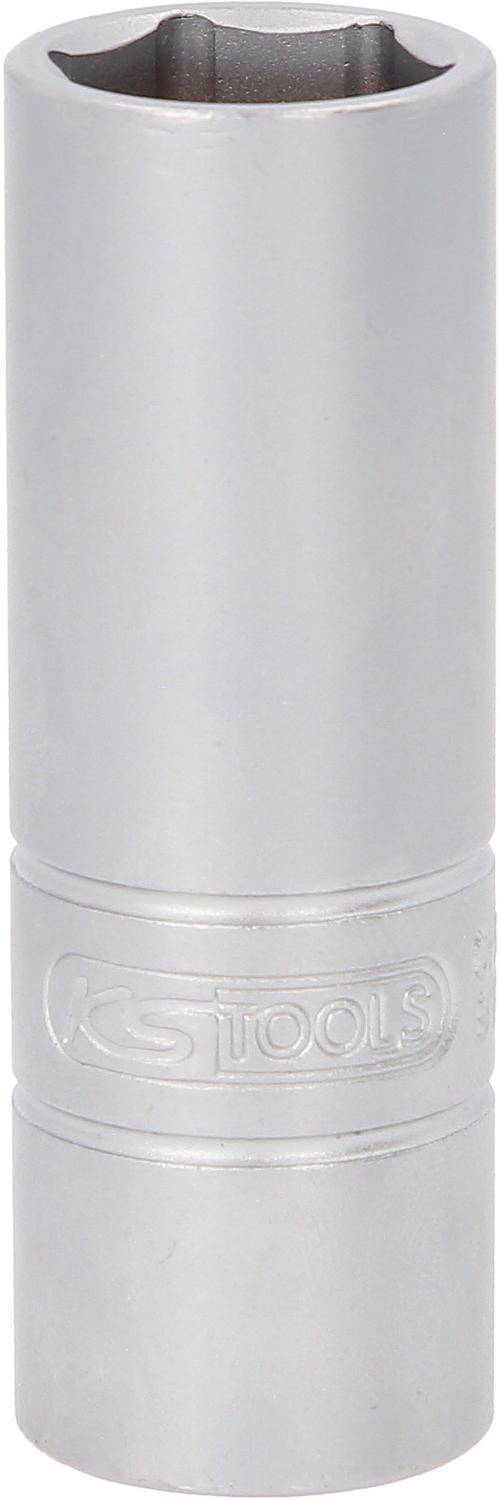 KS TOOLS 1/2" Stecknuss fr Zndkerzen, 16mm