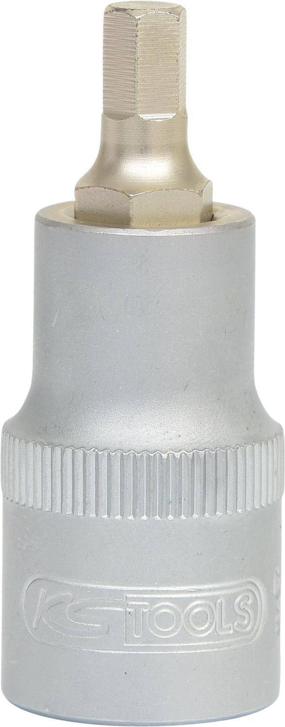 KS TOOLS 1/2'' Bit-Stecknuss Innensechskant, kurz, 1/2 (917.1322)