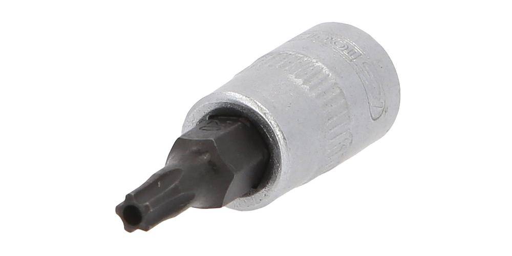 KS TOOLS 1/2" Bit-Stecknuss Torx mit Stirnlochbohrung, TB30