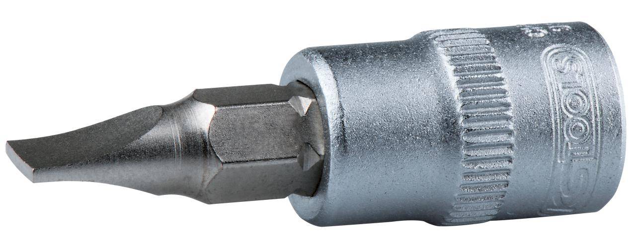 KS TOOLS 1/2" Bit-Stecknuss Schlitz, 12mm