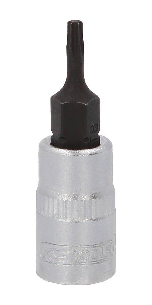KS TOOLS 1/4" Bit-Stecknuss Torx, T8