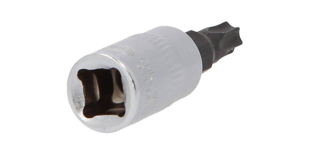 KS TOOLS 1/4" Bit-Stecknuss Torx mit Stirnlochbohrung, TB27