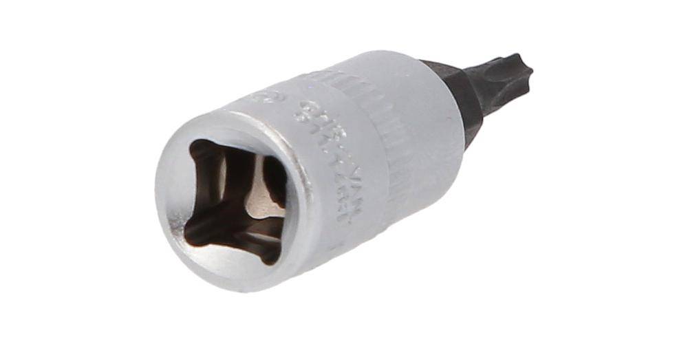 KS TOOLS 1/4" Bit-Stecknuss Torx mit Stirnlochbohrung, TB15