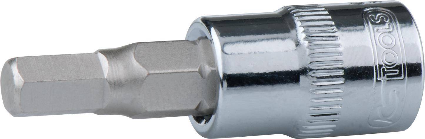 KS TOOLS 3/8'' CHROMEplus Bit-Stecknuss Innensechskant, 7mm (918.3865)