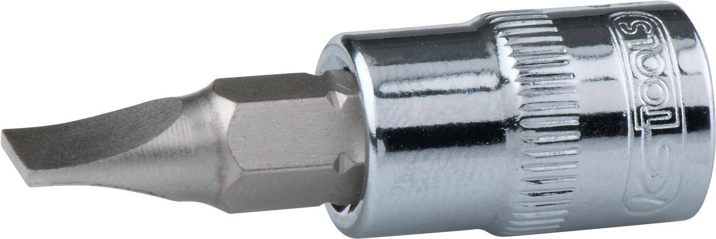 KS TOOLS 3/8'' CHROMEplus Bit-Stecknuss Schlitz, 12mm (918.3987)