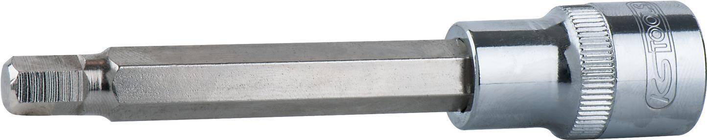 KS TOOLS 3/8'' CHROMEplus Bit-Stecknuss Innensechskant lang, 8mm (918.3918)
