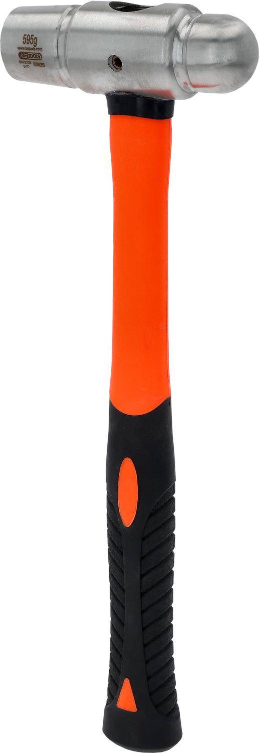KS TOOLS EDELSTAHL Schlosserhammer mit Fiberglasstiel, 440g