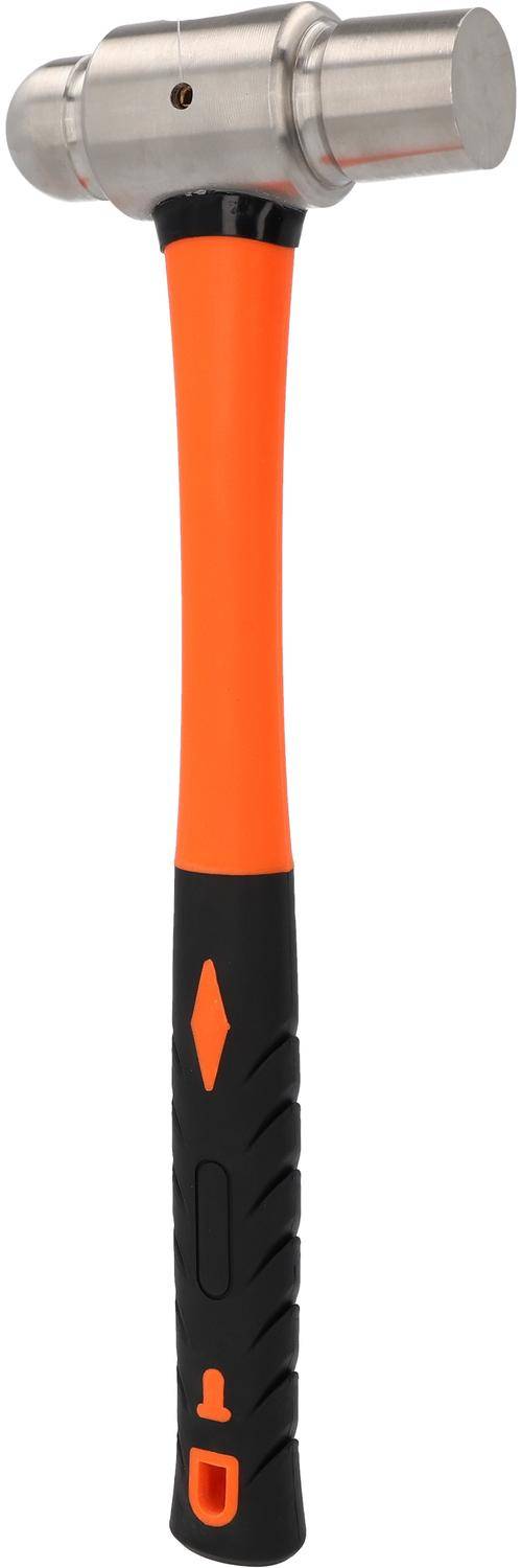 KS TOOLS EDELSTAHL Schlosserhammer mit Fiberglasstiel, 1130g