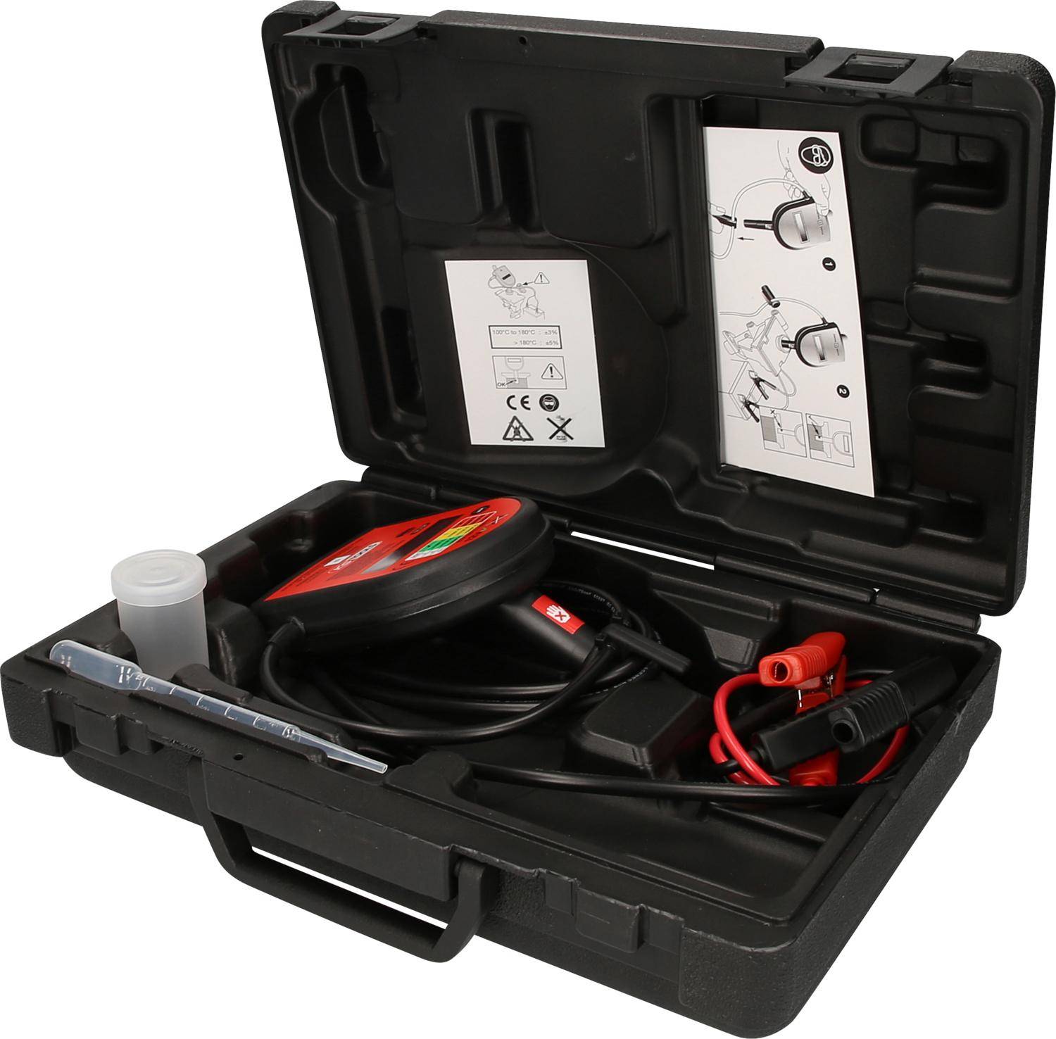 KS TOOLS Digitaler Bremsflssigkeits-Tester mit Druckerschnittstelle