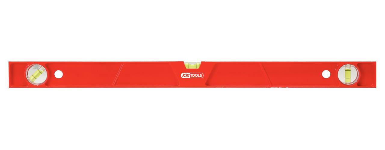 KS TOOLS Schwere Aluminiumdruckguss-Wasserwaage Skelettform, 800mm