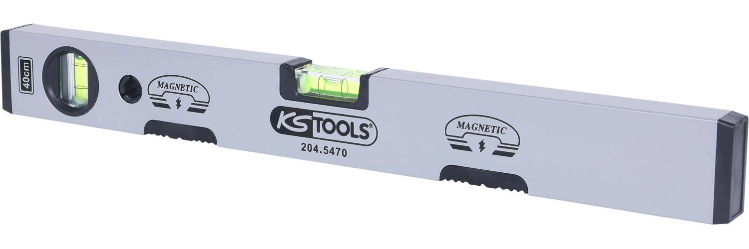 KS TOOLS Aluminiumprofil-Wasserwaage,magnetisch,400mm