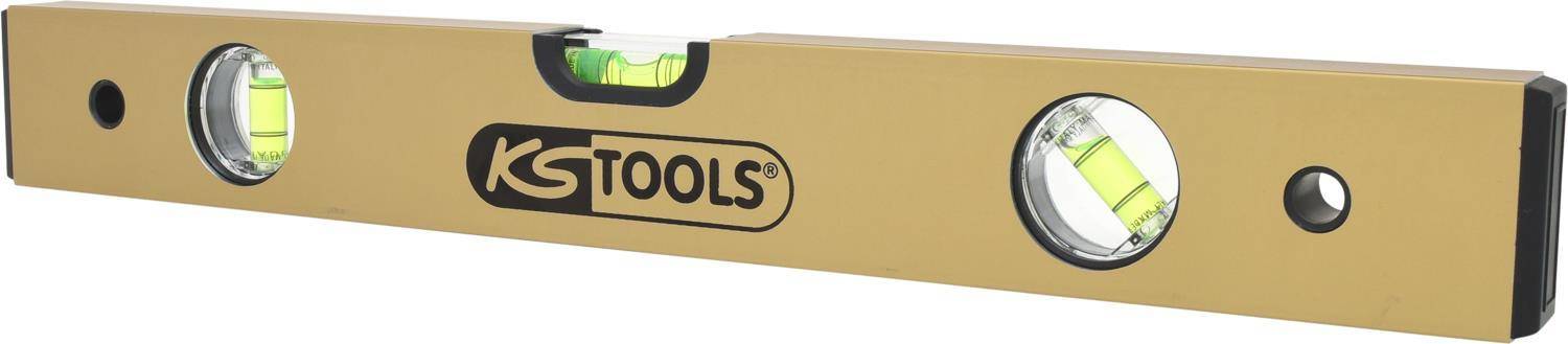 KS TOOLS Aluminiumprofil-Wasserwaage, 500mm (204.5500)