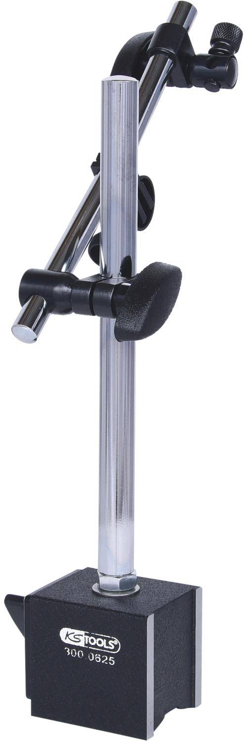 KS TOOLS Magnet-Messstativ mit 2 Gelenken