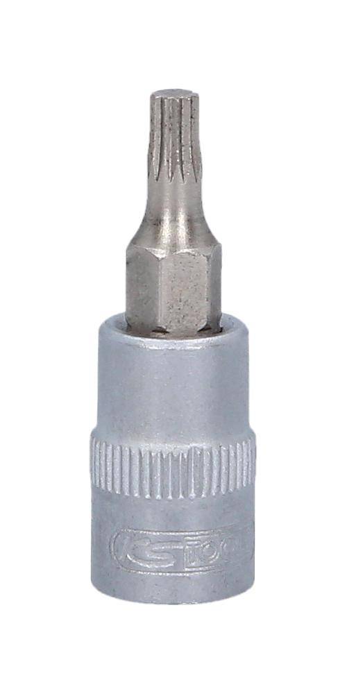 KS TOOLS 1/4" Bit-Stecknuss XZN, M4