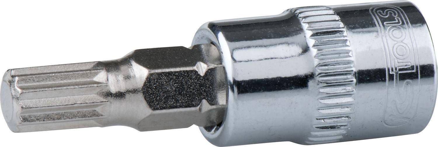 KS TOOLS 3/8'' CHROMEplus Bit-Stecknuss XZN, M6 (918.3858)