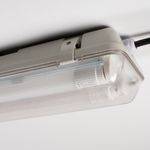 LED's light Feuchtraumleuchte mit LED-Röhren 120 cm 2x 14W neutralweiß IP65 G13