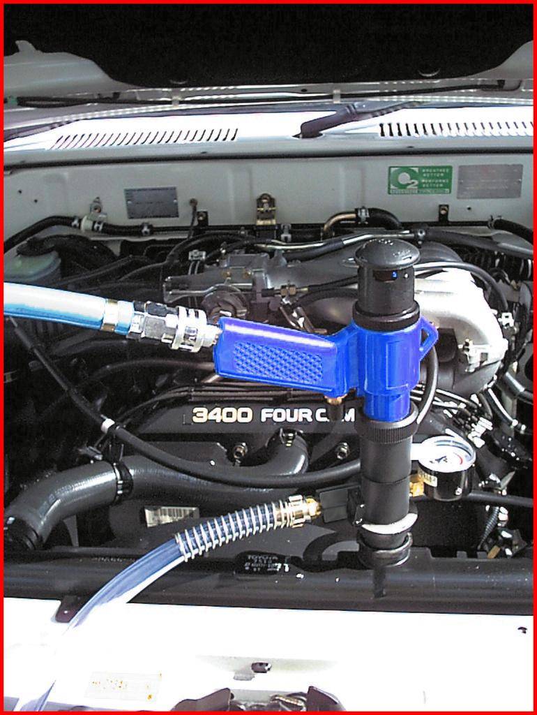 KS TOOLS Vakuum-Kühlsystem-Füllgerät, 4-tlg