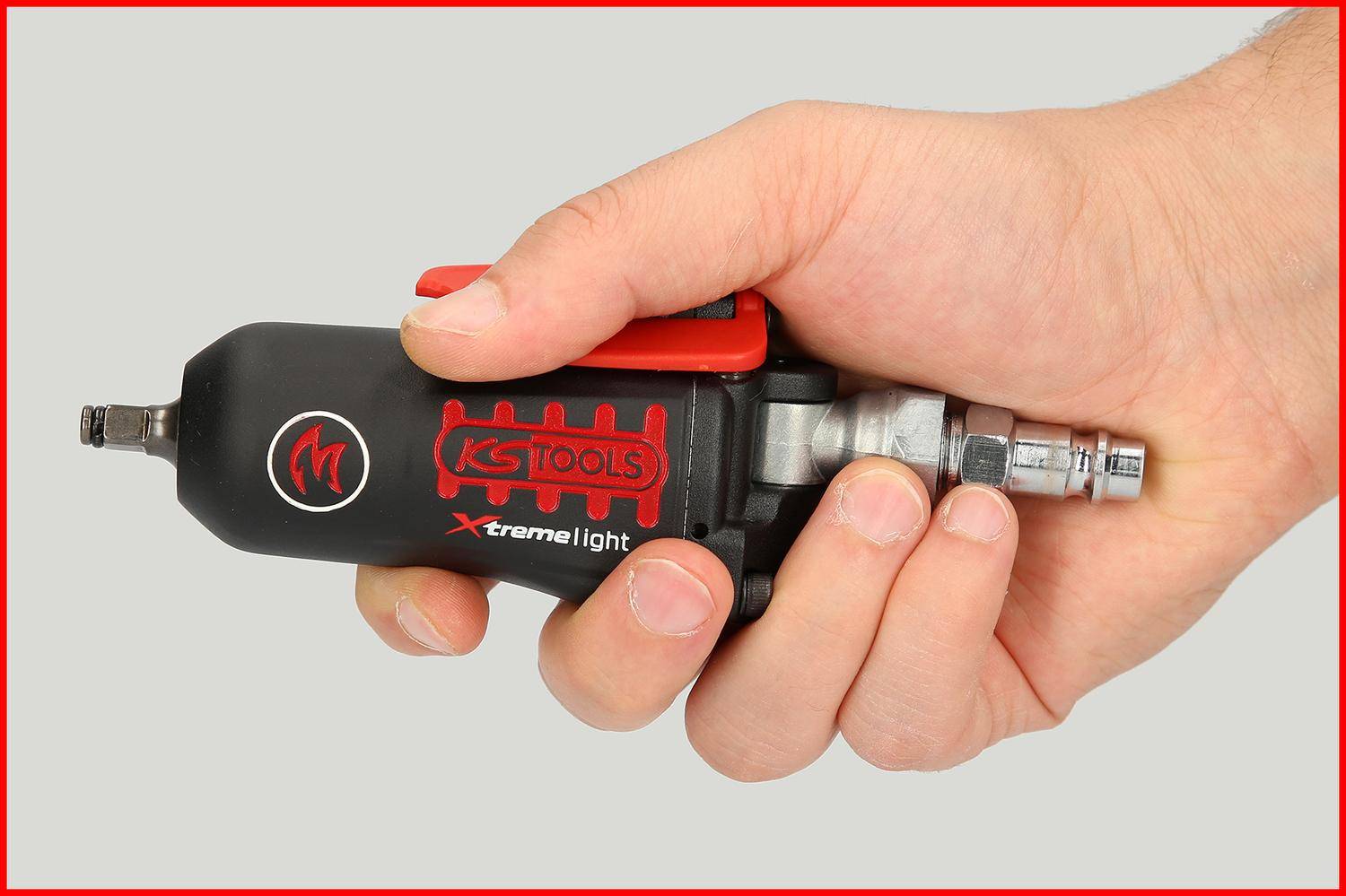 KS TOOLS 1/4" MONSTER Xtremelight Mini-Druckluft-Schlagschrauber mit