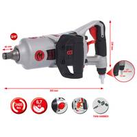 KS TOOLS 3/4 superMONSTER Hochl.-Druckluft-Schlagschrauber