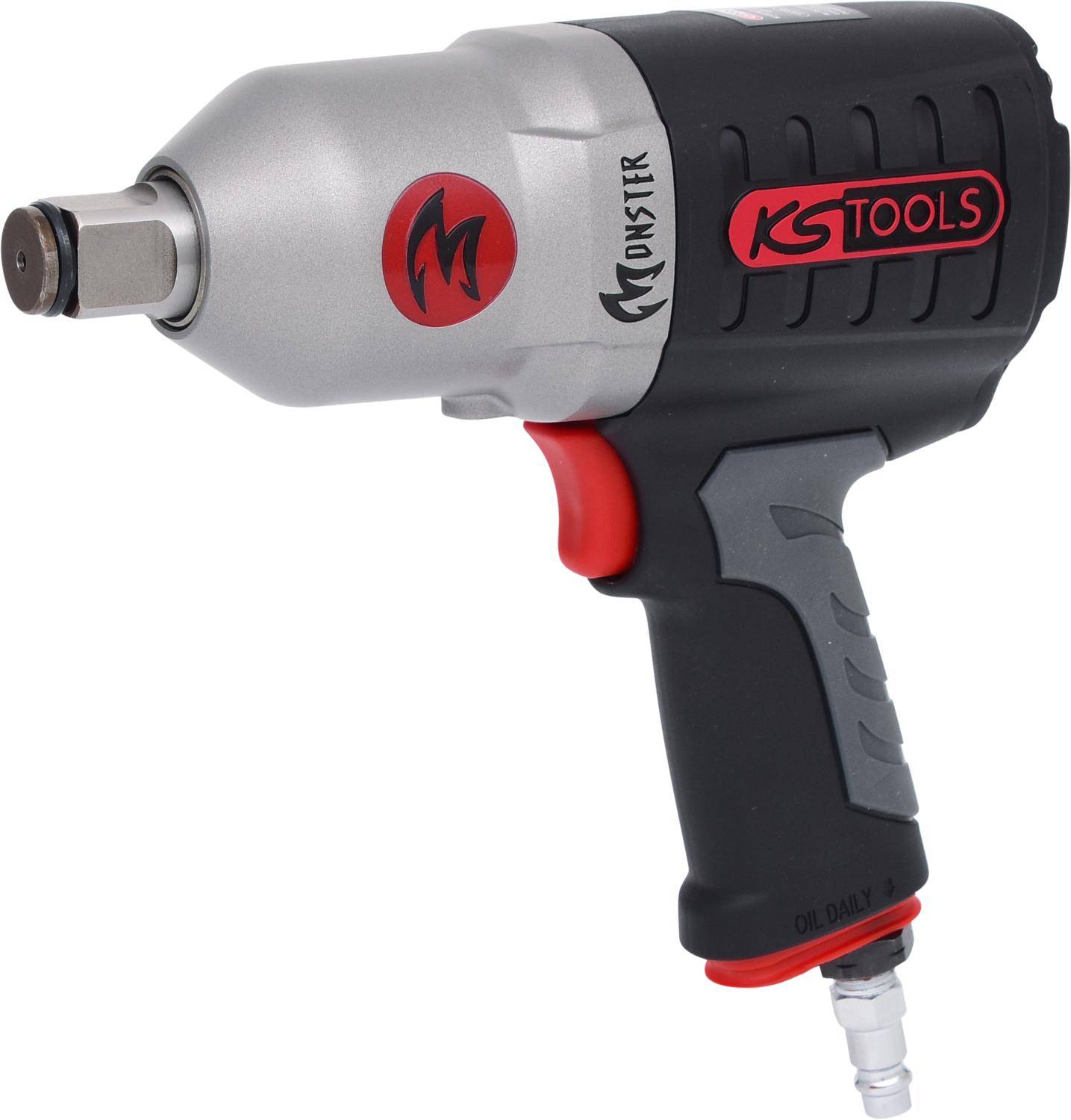 KS TOOLS 3/4" MONSTER Hochleistungs-Druckluft-Schlagschrauber, 1690Nm
