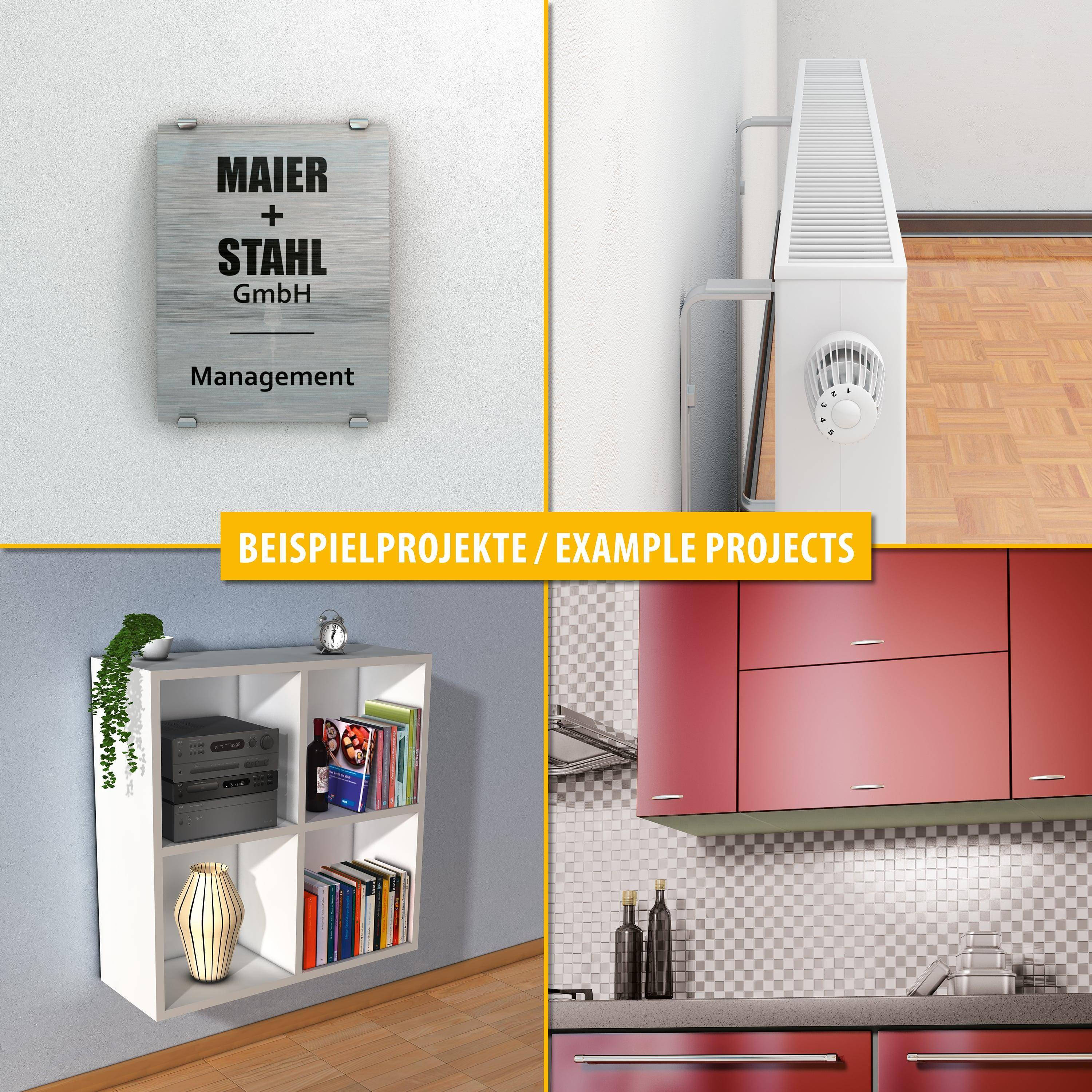 TOX Allzweck-Rahmendübel Tetrafix XL 8x80 mm + Schraube