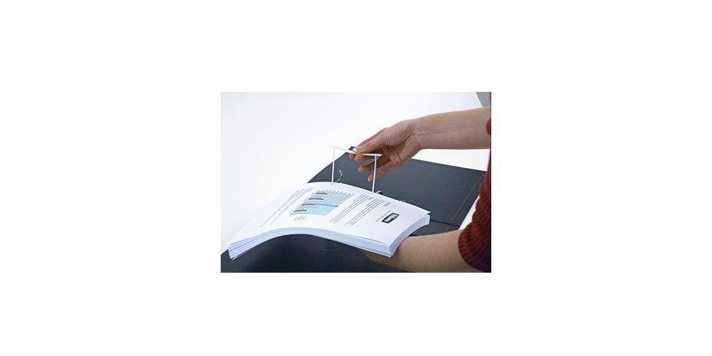 Bankers Box Abheftbügel ® ProClip 85mm Kunststoff 100 % recycelt weiß