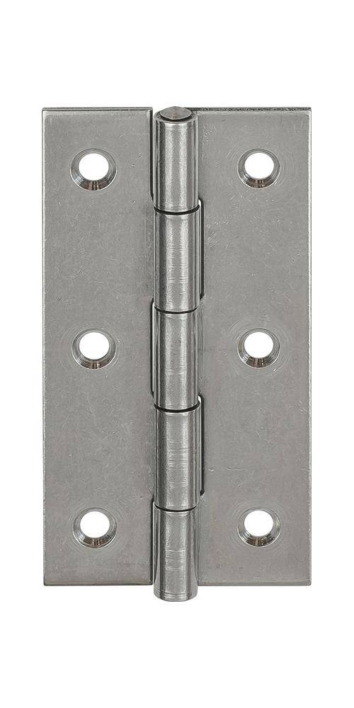 VORMANN Scharnier Höhe 80 mm Breite 41 mm Stärke 1,5 mm Edelstahl