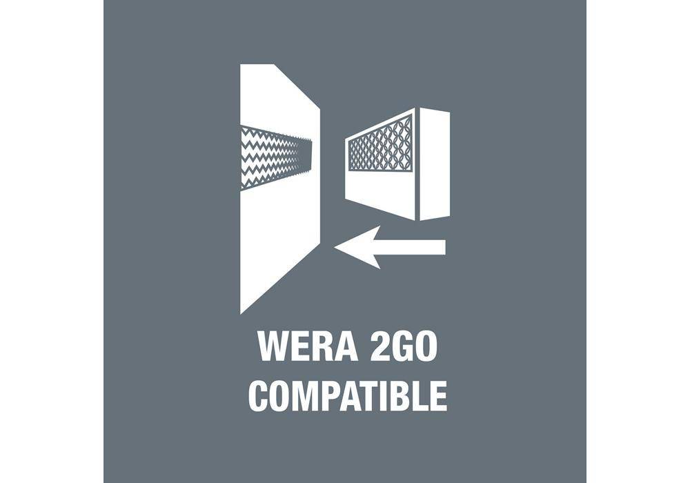 Wera Werkzeugtrger 2go 1 B270xT300xH135mm