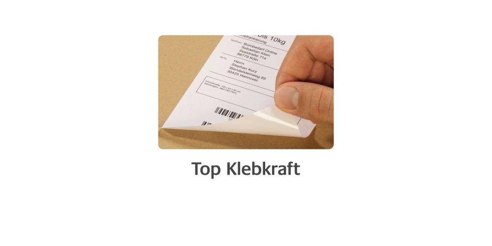 AVERY Zweckform Adressetikett 102 x 152 mm (B x H) Papier weiß 475