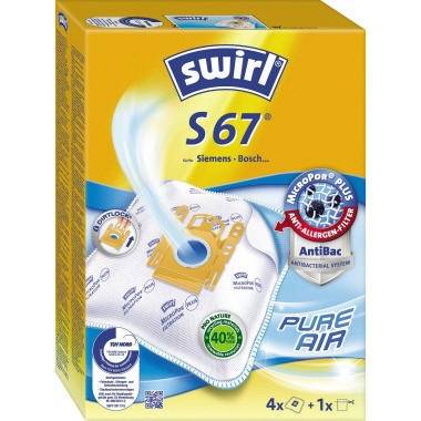 swirl Staubsaugerbeutel S 67 Verwendung für Produkt: Siemens, Bosch